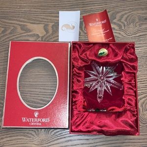 Waterford Crystal 2007 Partridge Charm Ornament. New in Box.